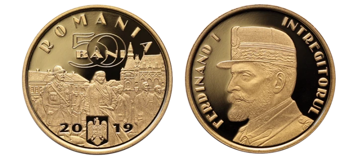 Rumunia 50 bani Ferdynand I 2019