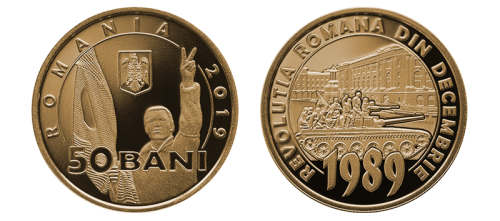 Rumunia 50 bani 30 lat Rewolucji 2019