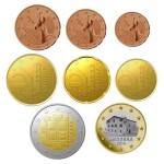 Euro set Andora zestaw menniczy x 8 mix