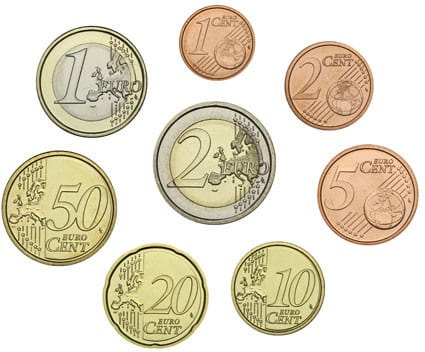Euro set Andora zestaw menniczy x 8 mix