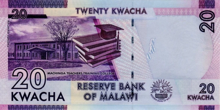 Malawi 20 kwacha Szkoła 2017 P-63d