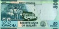 Malawi 50 kwacha Park  Kasungu- Słonie 2018 P-64e