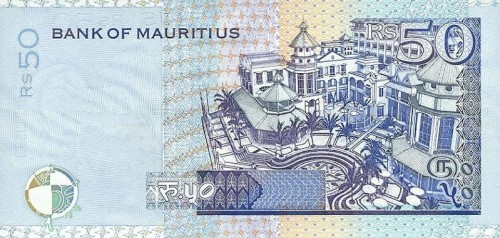 Mauritius 50 rupii Miasto 2001 P-50b