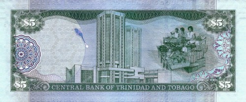 Trynidad i Tobago 5 $ Ptak rajski 2006/17 P-47c