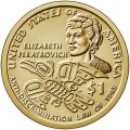 USA 1 $ Rdzenni Amerykanie Elizabeth Peratrovich 2020