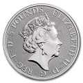 Wielka Brytania 5 f Bestie - Biały Koń 2 Oz 2020