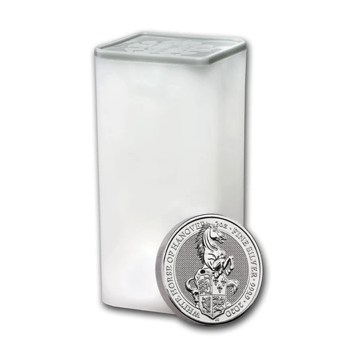 Wielka Brytania 5 f Bestie - Biały Koń 2 Oz 2020