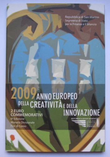 2 euro San Marino Rok innowacji 2009