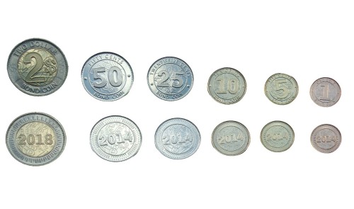 Zestaw menniczy Zimbabwe bond x 6 2014+
