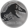 Niue 2 $ Jurassic Park 2020 1 Oz Ag.999