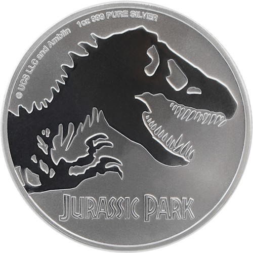 Niue 2 $ Jurassic Park 2020 1 Oz Ag.999