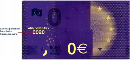 0 euro 100r. Bitwy Warszawskiej Anniversary 2020.1