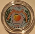 USA 25 c Georgia 1999 KOLOR