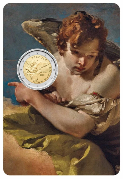 2 euro San Marino Tiepolo -Aniołek 2020