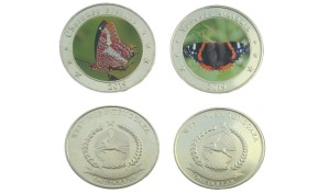 Wyspy Sundajskie Zachodnie 1$ x 2 Motyle 2019 V