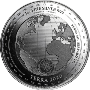 Tokelau 2$ Tuńczyk 1 OZ Ag.999 2014 (1) (1) (1)