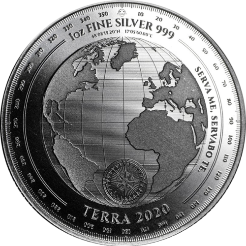 Tokelau 5$ Terra 1 oz Ag.999 2020