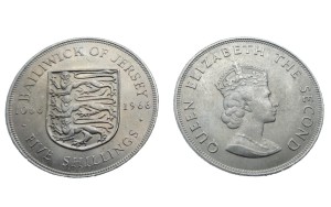 Jersey 5 szylingów Herb 1966