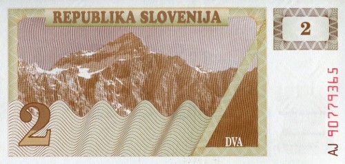 Słowenia 2 Tolary Góry 1990 P-2