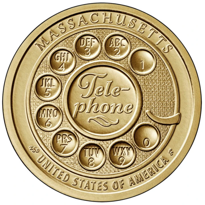 USA 1$ Innowacja Telephone 2020 nr7