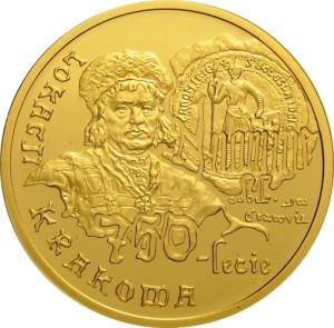 200 zł 750-lecie lokacji Krakowa 2007
