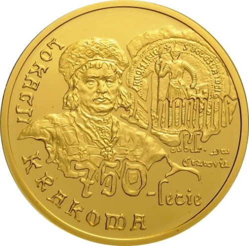 200 zł 750-lecie lokacji Krakowa 2007