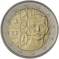 2 euro Francja Pierre de Coubertin 2013