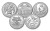 USA 25c Parki narodowe x 5 2020