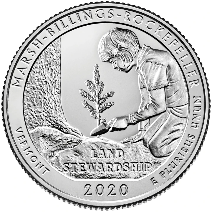 USA 25c Parki narodowe x 5 2020