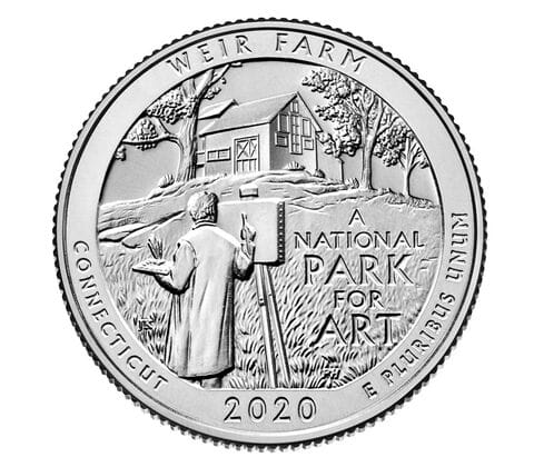 USA 25c Parki narodowe x 5 2020