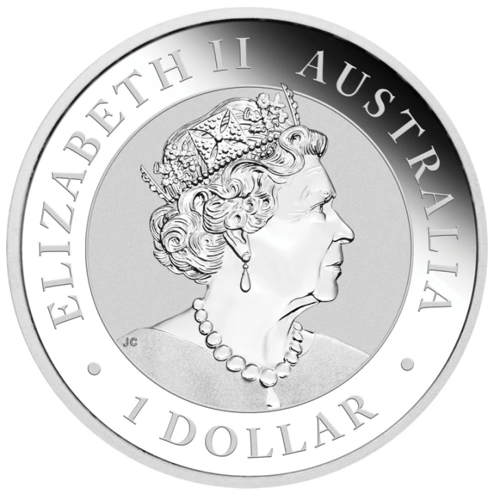 Australia 1$ Orzeł australijski 2021 1 OzAg.999