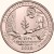 USA 25 c Park Marsh-Billings 2020 nr54 24k Au