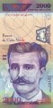 Cabo Verde 2000 Escudos Kwiat 1999 P-66