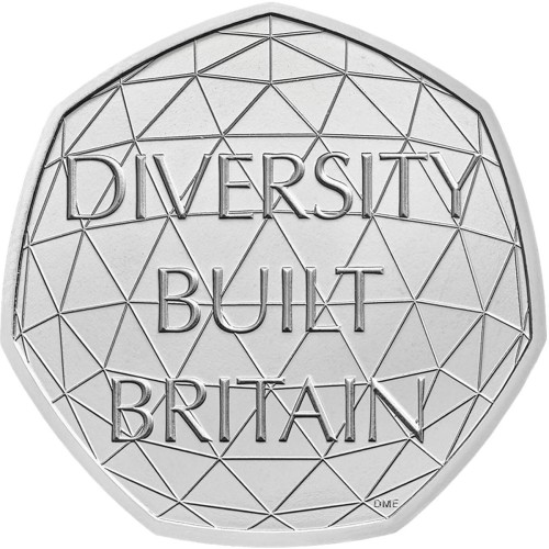 Wielka Brytania 50 pensów Diversity 2020