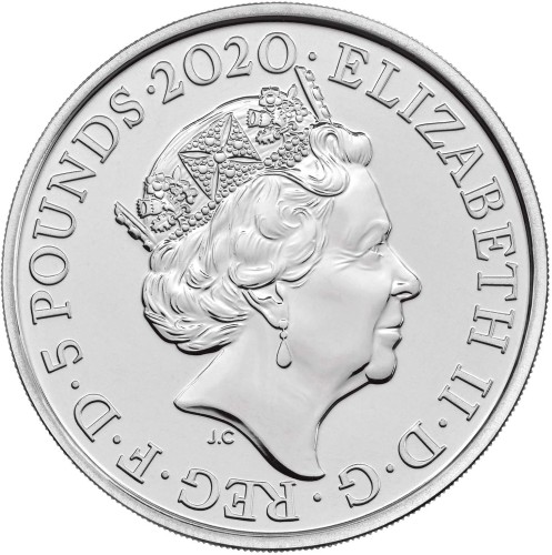 Wielka Brytania 5 funtów George III 2020