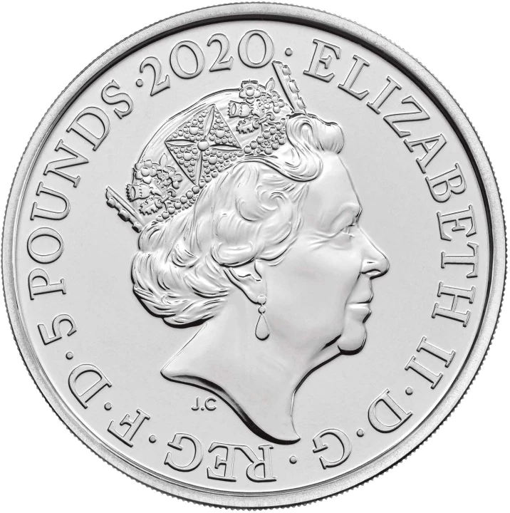 Wielka Brytania 5 funtów George III 2020