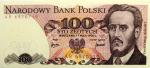 PRL 100 zł Ludwik Waryński 1976 P-143b AR