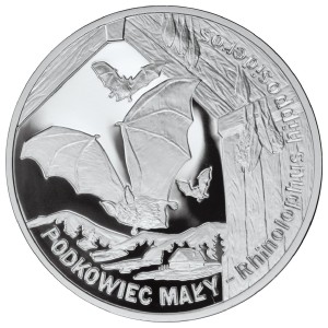 20 zł Podkowiec mały (łac. Rhinolphus hipposideros) 2010 (1)