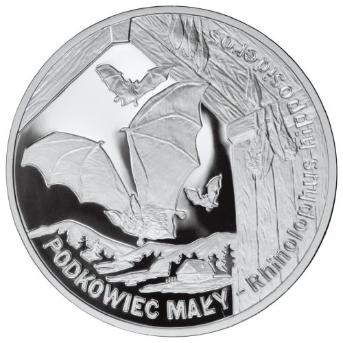 20 zł x 39 Podkowiec mały 2010 1 kg Ag.999