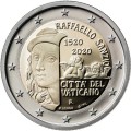 2 euro Watykan Rafaello Sanzio 2020