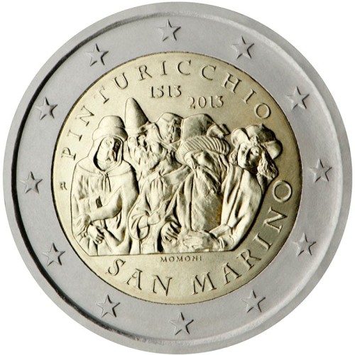 2 euro San Marino Pinturicchio 2013