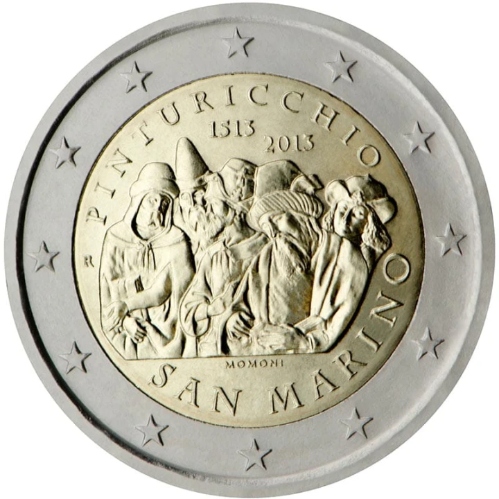 2 euro San Marino Pinturicchio 2013