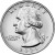 USA 25 c G. Washington Crossing the Delaware 2021