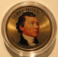 USA 1 $ James Monroe 2008 nr 5  KOLOR x1