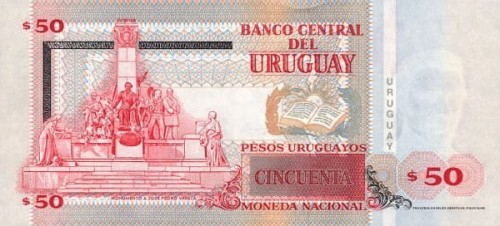 Urugwaj 50 urugayos Jose edro Varela 2003 P-84
