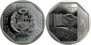 Peru 1 sol Bank Huarautambo 2015