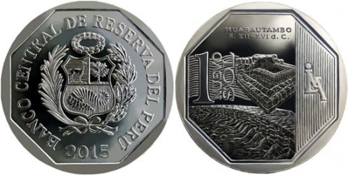 Peru 1 sol Bank Huarautambo 2015
