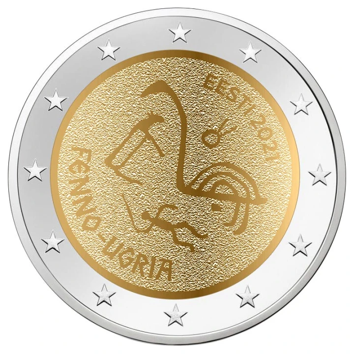 2 euro Estonia Finno-Ugric Peoples 2021