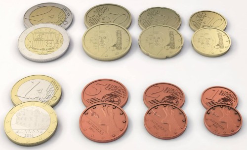 Euro set Andorra zestaw menniczy x 8 2015