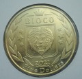 Gwinea Równikowa Bioko 5 $ Nosorożec 2021